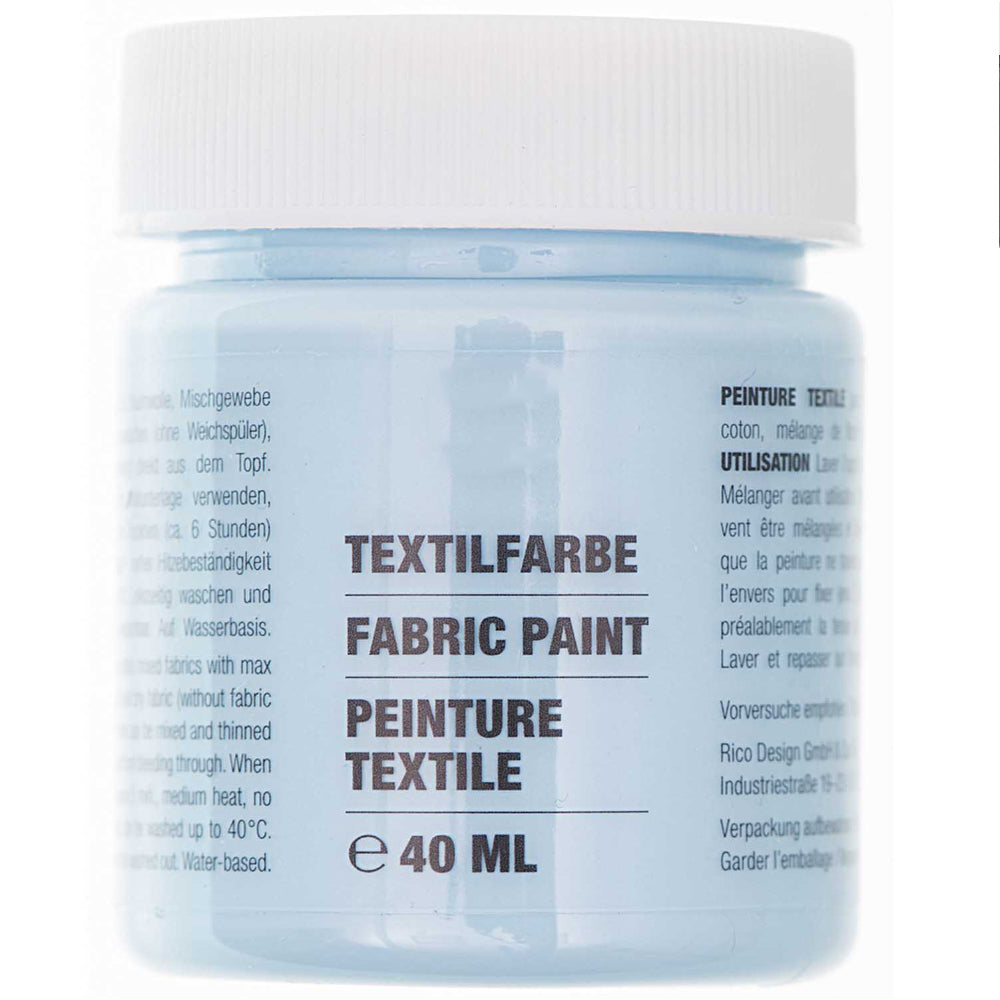 40ml Fabric Paint | Ideal for Light Fabrics | Choose A Colour