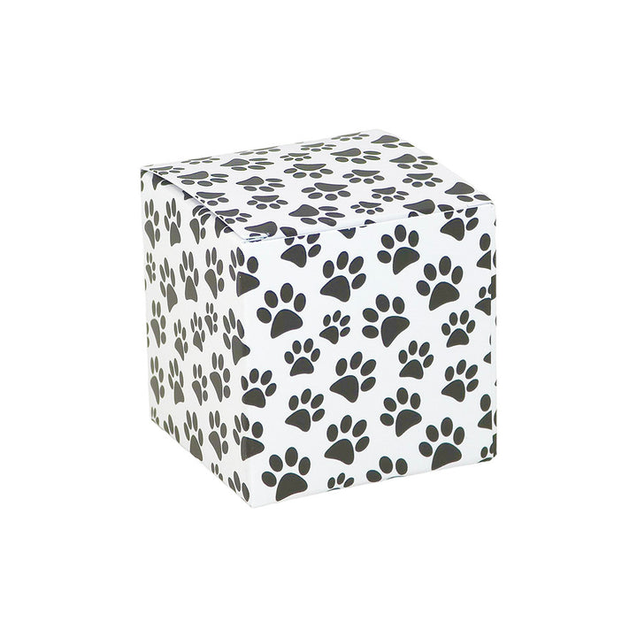 Pet Pawprints | Little Gift Box | 5cm Cube | Single or 6 Boxes