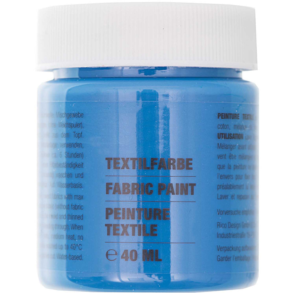 40ml Fabric Paint | Ideal for Light Fabrics | Choose A Colour