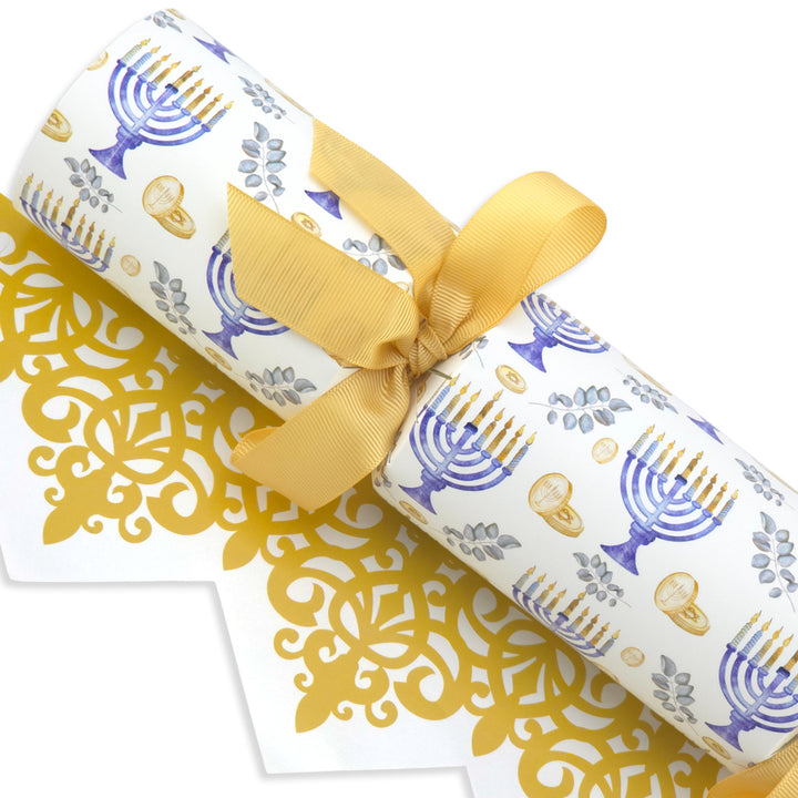 Watercolour Hanukkah | Cracker Making Craft Kit | Make & Fill Your Own