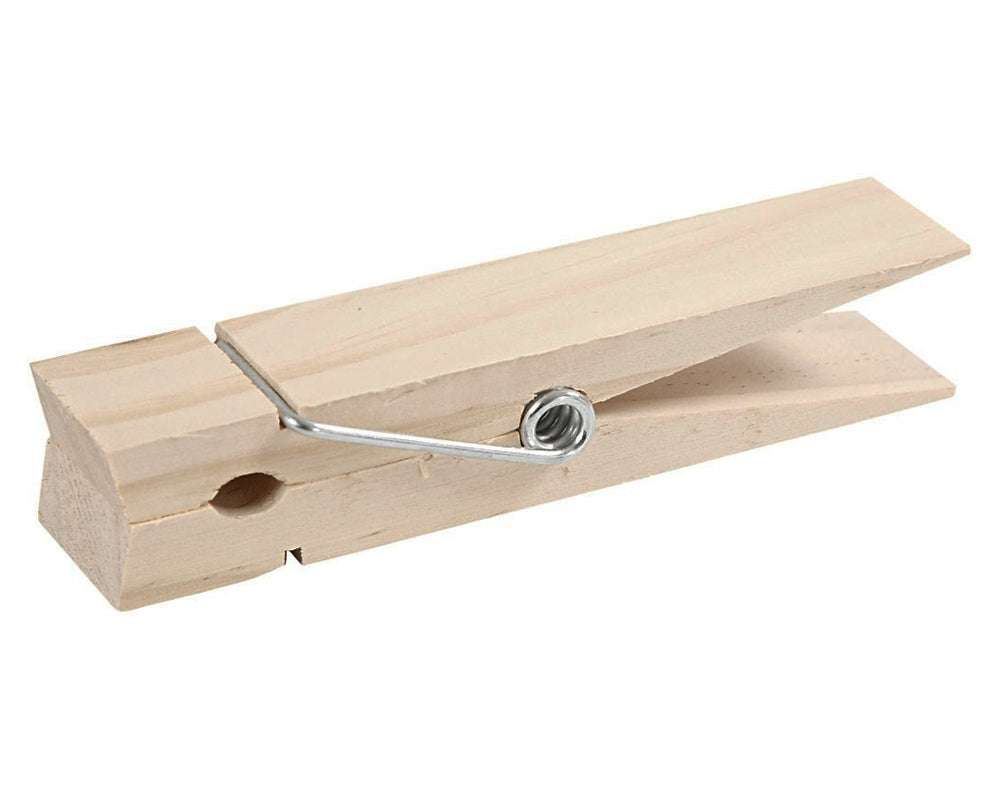 15cm Large Oversized Wooden Peg for Home Decor & Advent Crafts