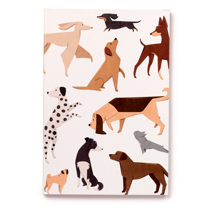 Dog Themed | A5 Notebook | Stationery Gift | Glue Bound