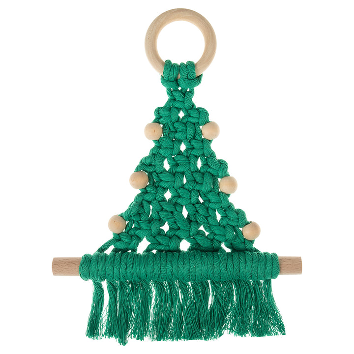 Christmas Tree | Make Your Own Macrame Hanger | Small Craft Kit
