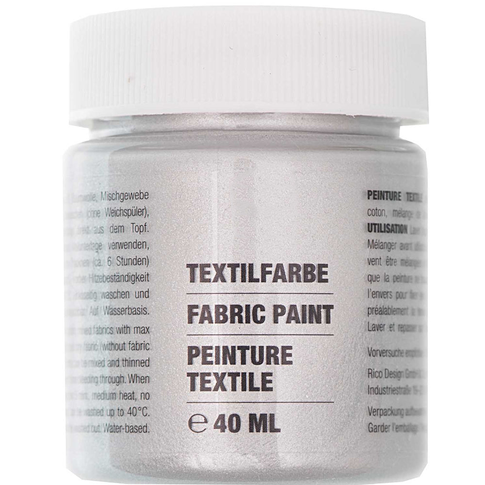 40ml Fabric Paint | Ideal for Light Fabrics | Choose A Colour