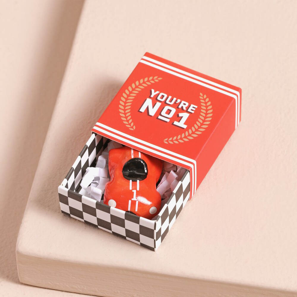 You're No. 1 | Race Car | Mini Matchbox Token | Little Gift | Cracker Filler