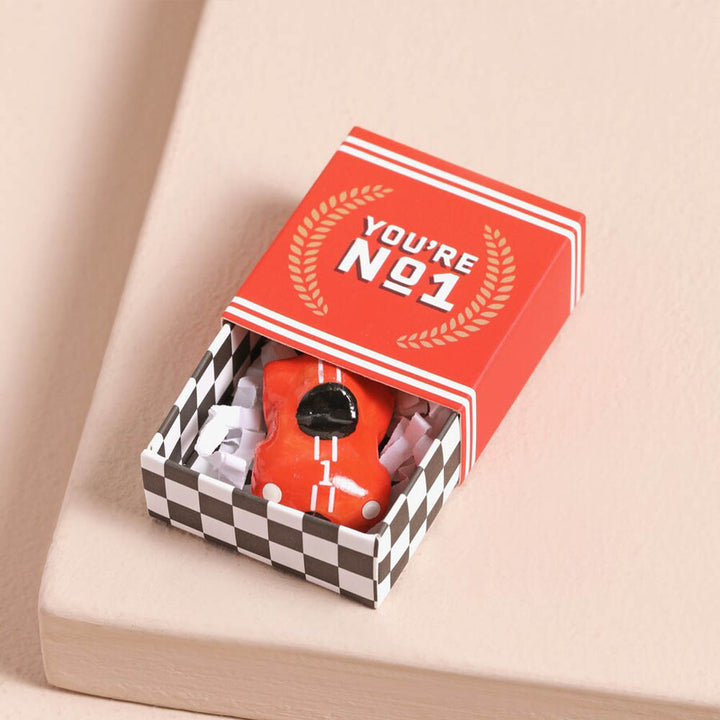 You're No. 1 | Race Car | Mini Matchbox Token | Little Gift | Cracker Filler