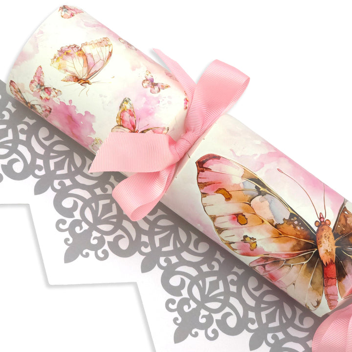 Pretty Pink Butterflies | Cracker Making Craft Kit | Make & Fill Your Own