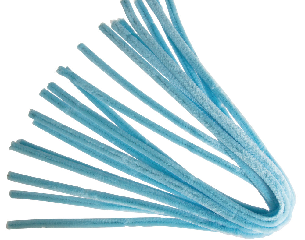 10 Pack 9mm Chunky Extra Long 50cm Pipe Cleaners | Chenille Stems