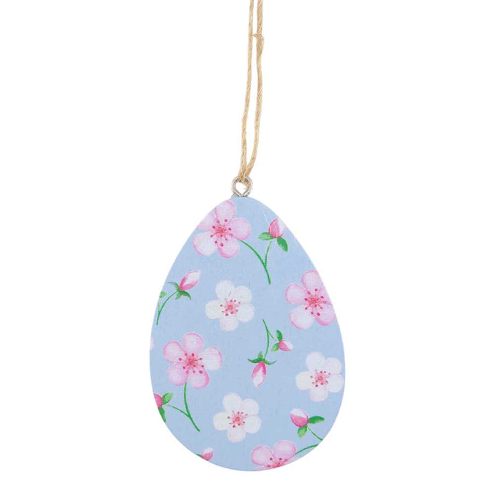 Pretty Cherry Blossom Hanging Wooden Easter Tree Decoration | Gisela Graham