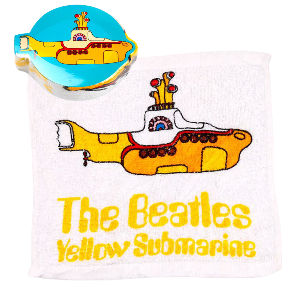 The Beatles We All Live In A Yellow Submarine Adult Medium Tie Dyed Tank Top