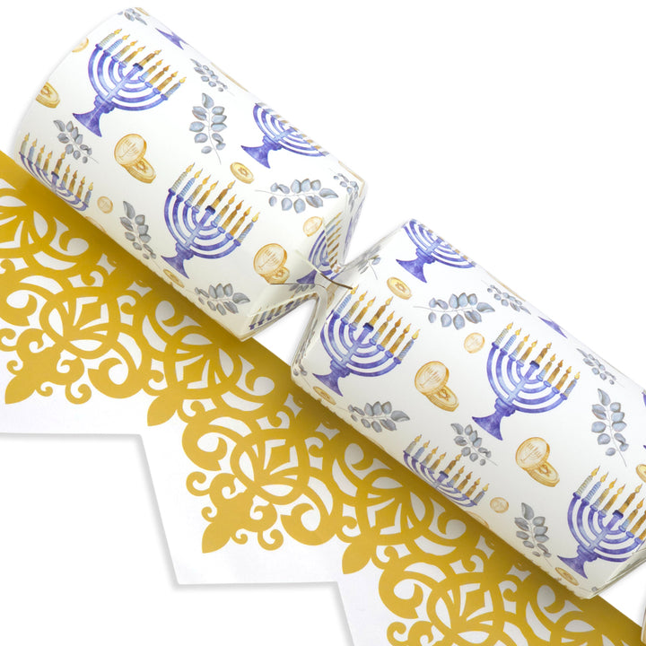 Watercolour Hanukkah | Cracker Making Craft Kit | Make & Fill Your Own