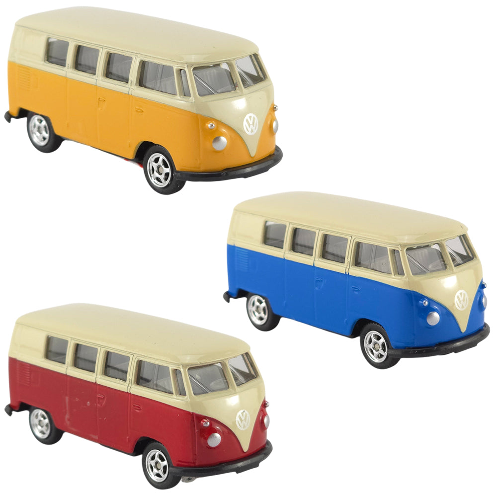 VW T1 Bus 1963 | Metal Toy | 7.5 cm Long | Single | Little Gift | Cracker Filler
