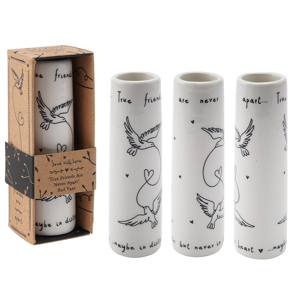 True Friends Are Never Apart | Little Bud Vase | Little Gift | Cracker Filler