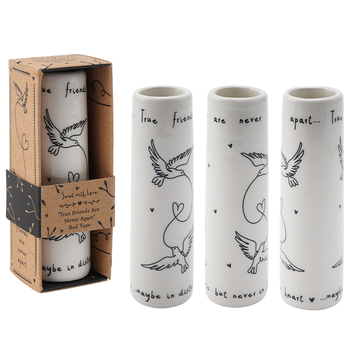 True Friends Are Never Apart | Little Bud Vase | Little Gift | Cracker Filler