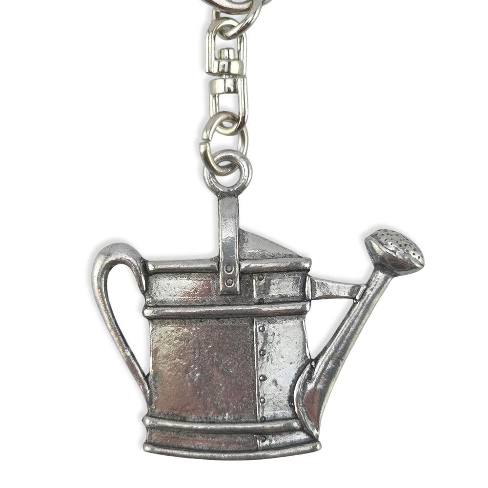Watering Can | Chunky English Pewter 3D Keyring | Little Gift | Cracker Filler