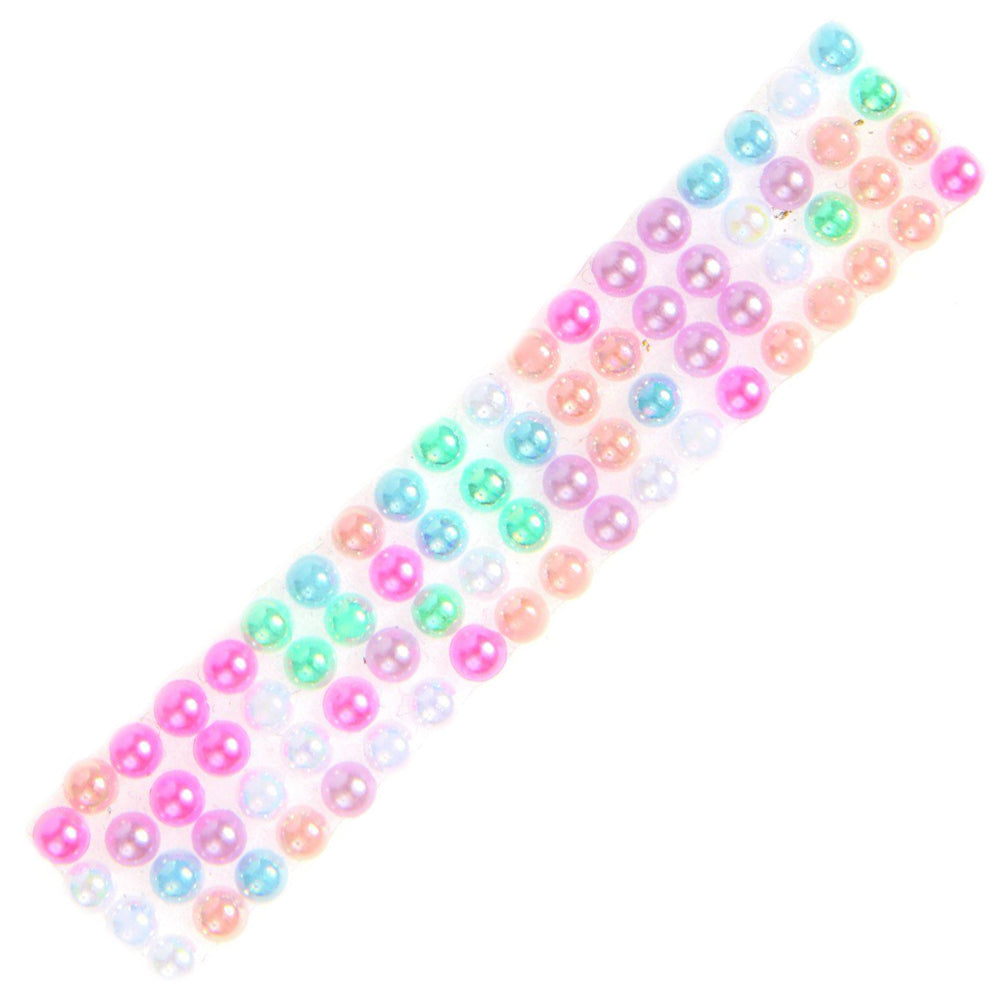 50cm Tape of Pearly Beads | Strip of Stickers for Papercrafts