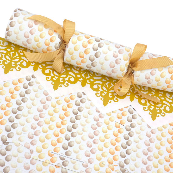 Natural Speckled Eggs | Easter Cracker Making Craft Kit | Make & Fill Your Own
