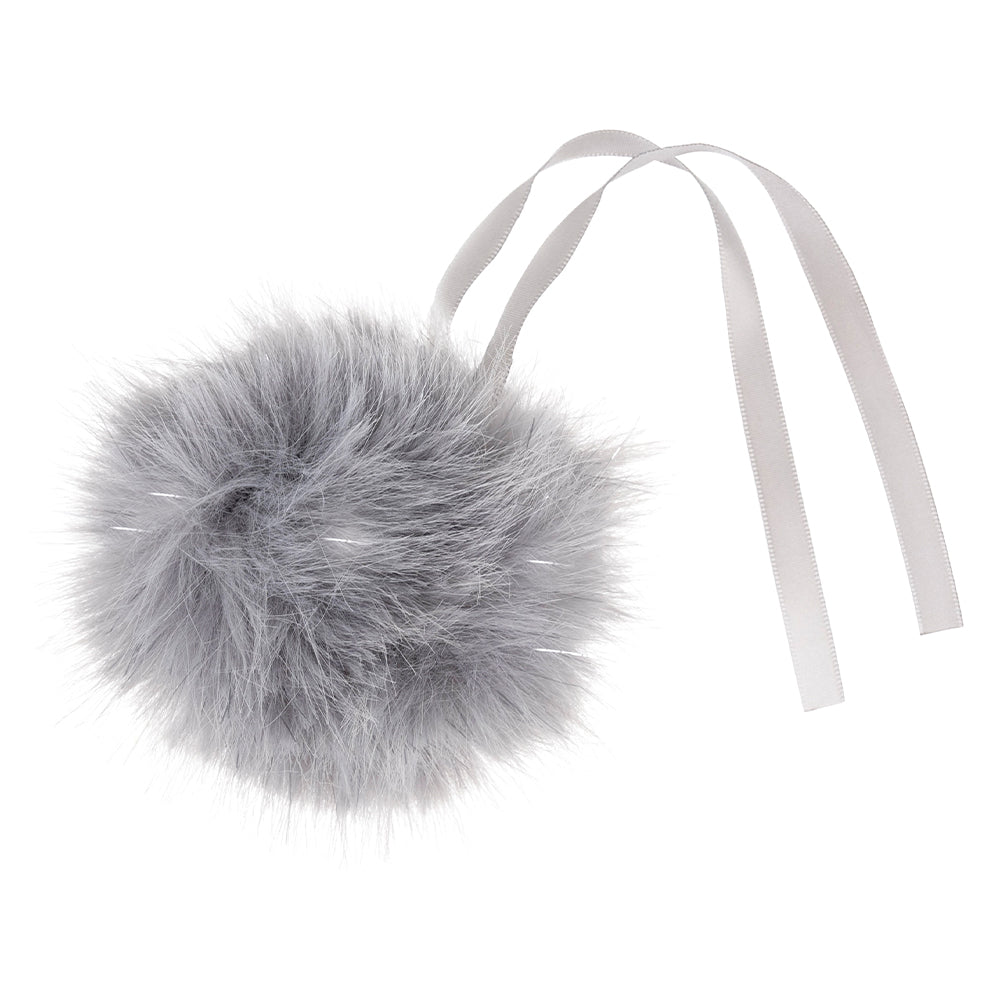Giant Glitter 11cm Faux Fur Pom Pom | Gift Wrap, Home Decor & Crafts
