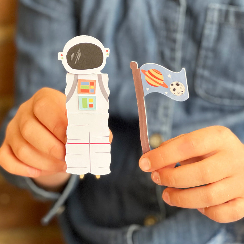 Make Your Own Astronaut Peg Doll | Complete Sustainable Craft Kit for Kids