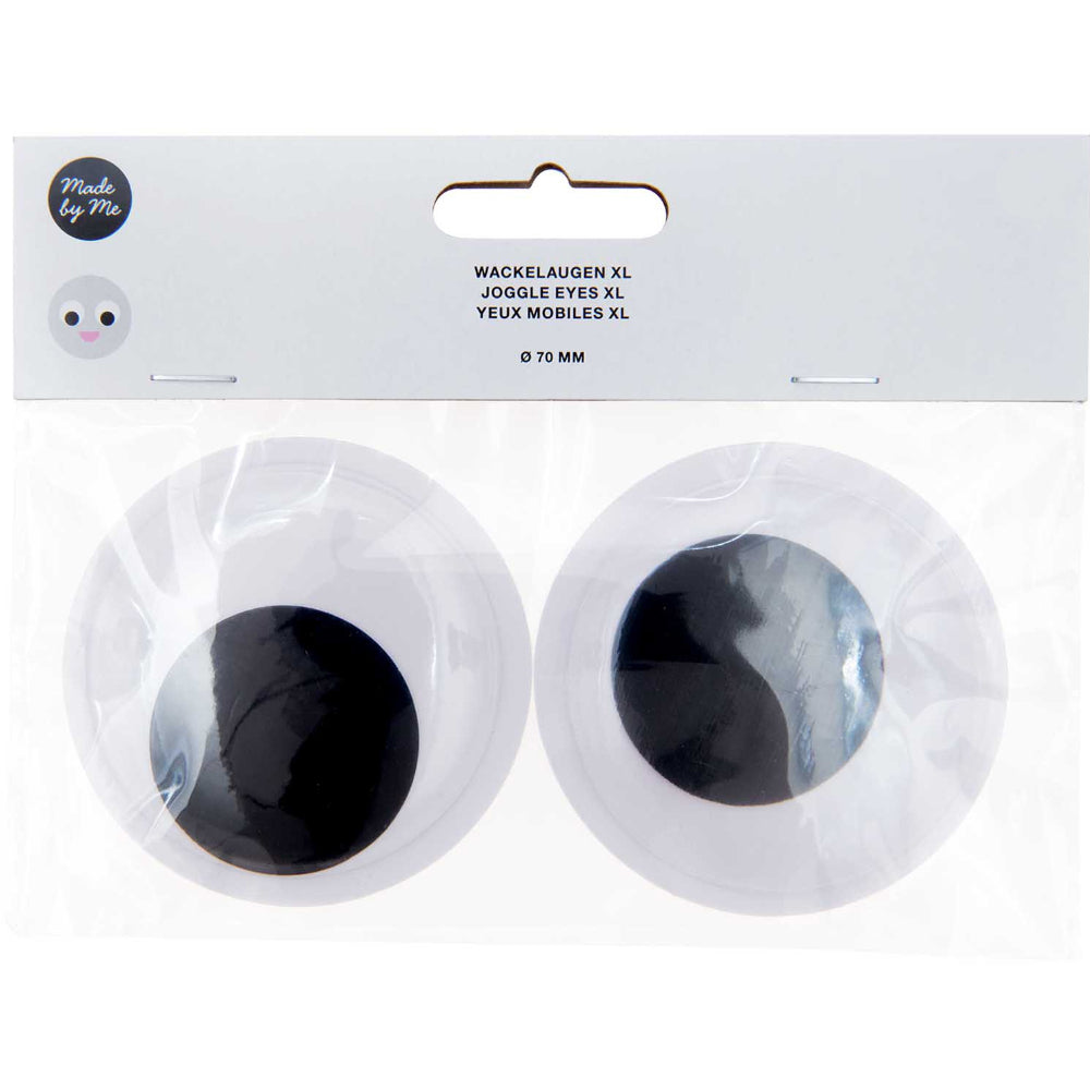 7cm Peel and Stick Googly Wiggle Eyes for Crafts