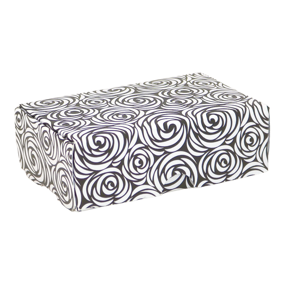 Black Rose | Mini Gift Box | Soap Bar Sized | 6 Boxes | 57x88x30mm