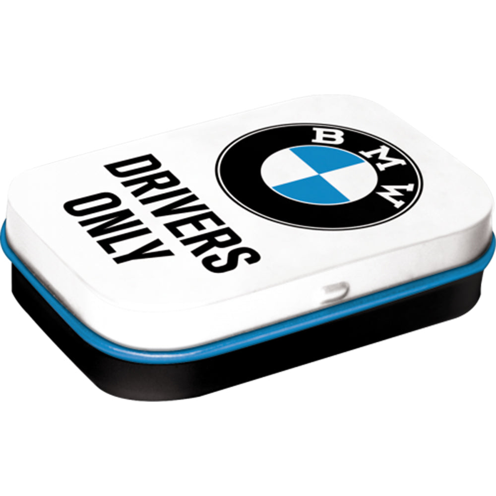 BMW Drivers Only | 15g Sugar Free Mint Tin | Cracker Filler | Mini Gift