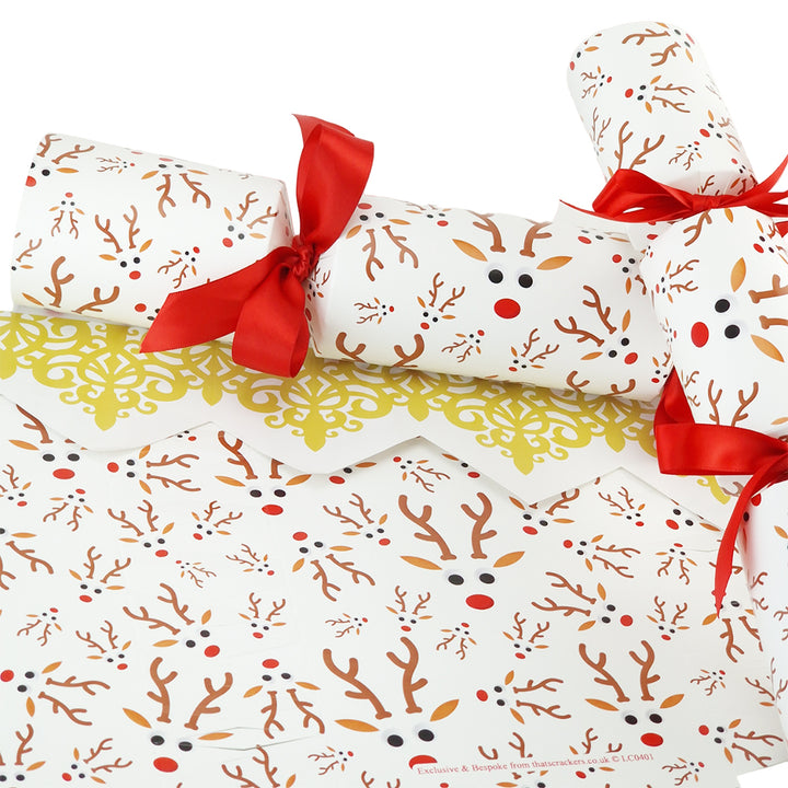 Googly Rudolph | Christmas Cracker Making Craft Kit | Make &amp; Fill Your Own