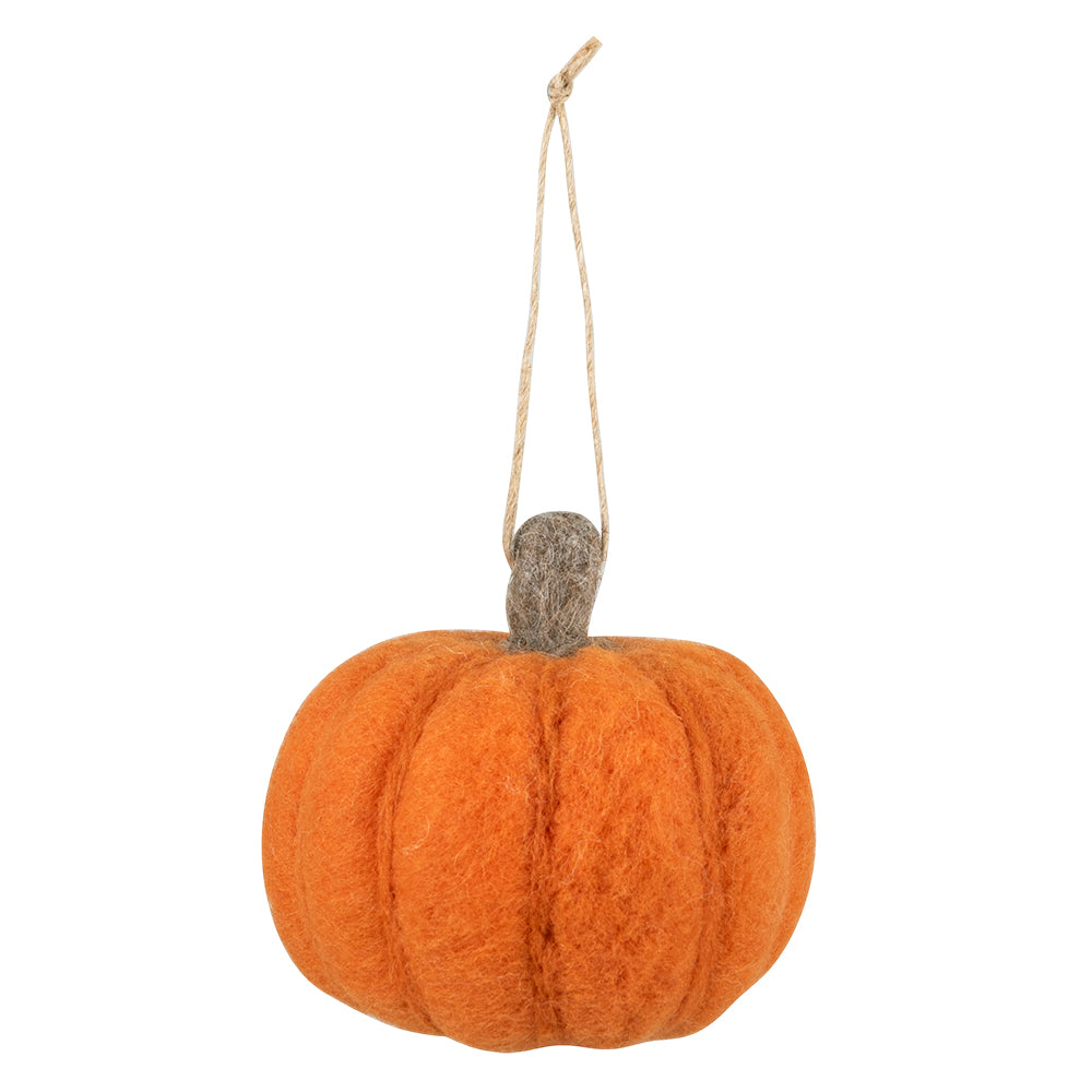 Halloween Pumpkin | Needle Felting Complete Craft Kit | 10cm Wide