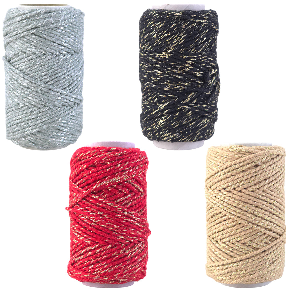 Bakers Twine with Sparkle Thread | 20m