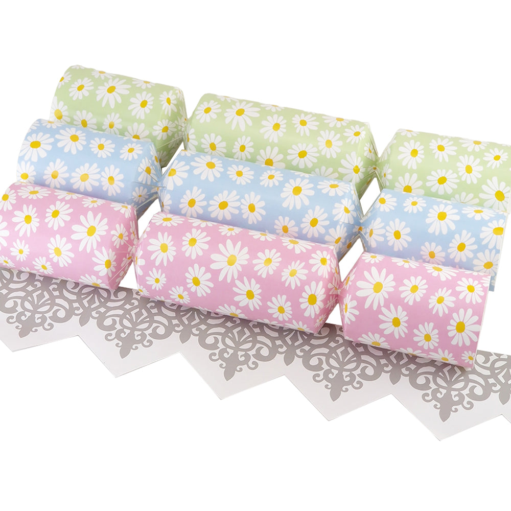 Assorted Colour Daisy Flower Cracker Making Kits - Make & Fill Your Own
