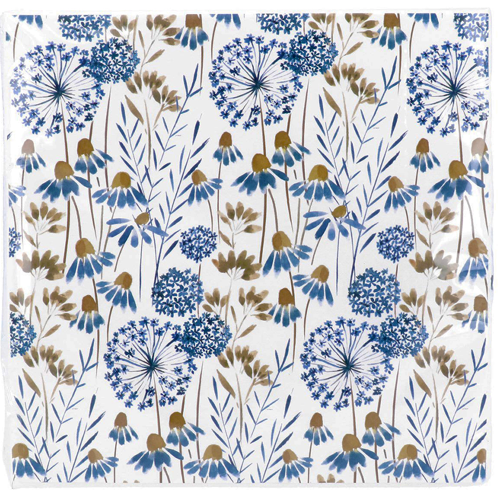 Wild Meadow Napkins | Pack of 20 | 3 Ply | Gisela Graham