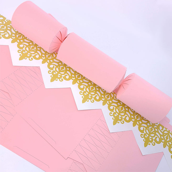 Pastel Pink | Premium Cracker Making DIY Craft Kits | Make Your Own | Eco Recyclable