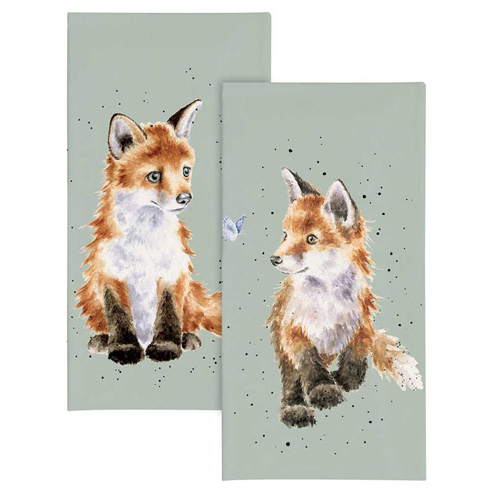 Fox Daydreamer | Wrendale Pocket Sizes Tissues | Little Gift | Cracker Filler