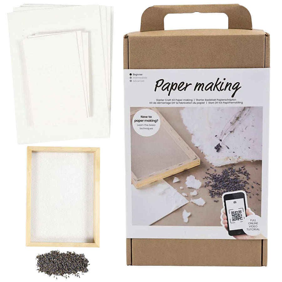 Papermaking Starter Kit - Craft for Adults – littlecraftybugs