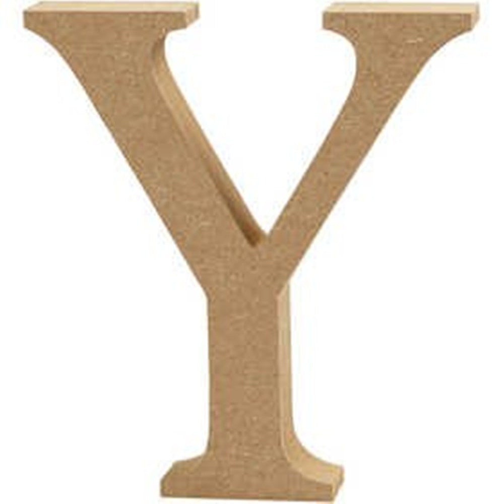 Large 13cm Wooden MDF Capital Letters, Numbers & Symbols for Crafts