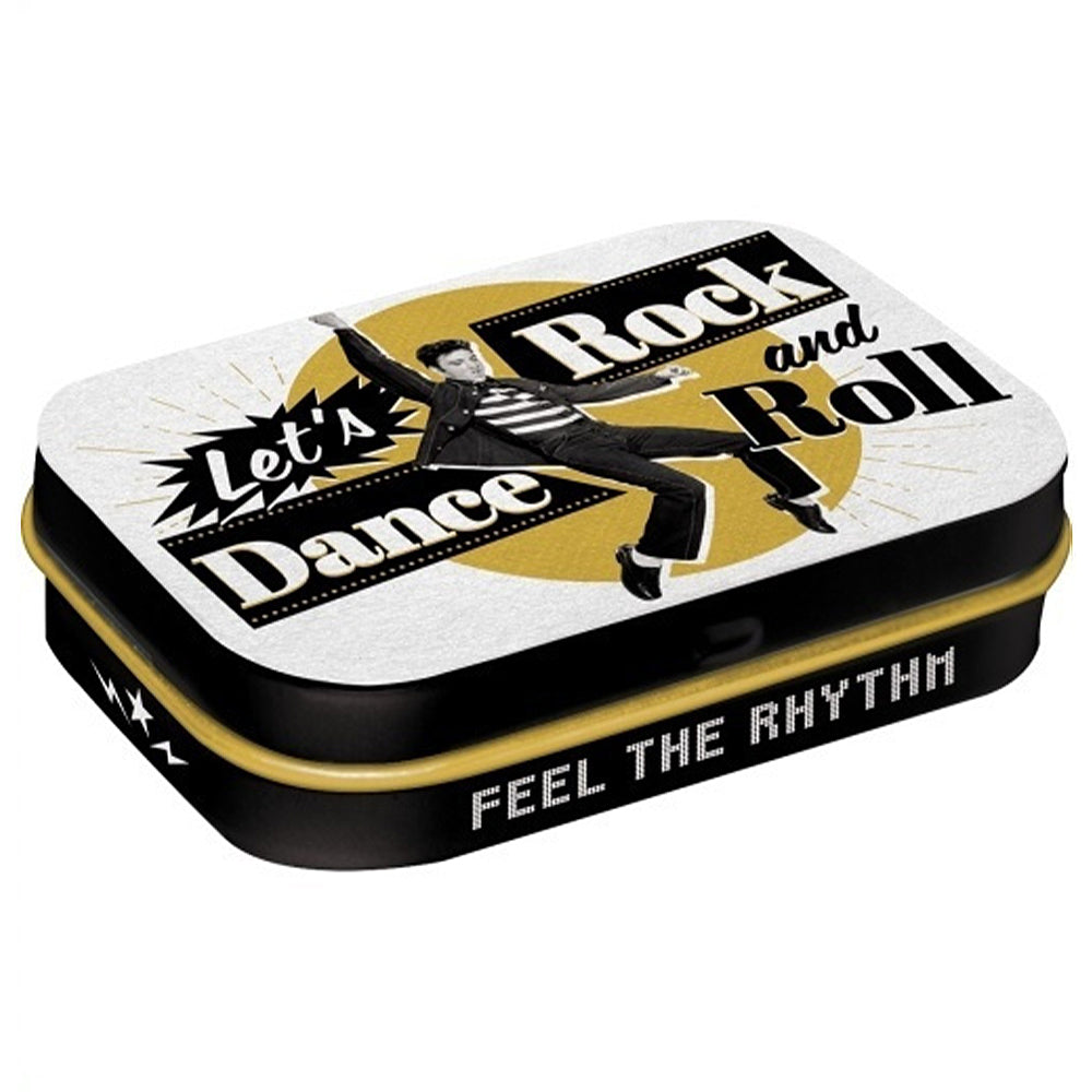 Elvis Rock and Roll | Sugar Free Mint Tin | Mini Gift | Cracker Filler