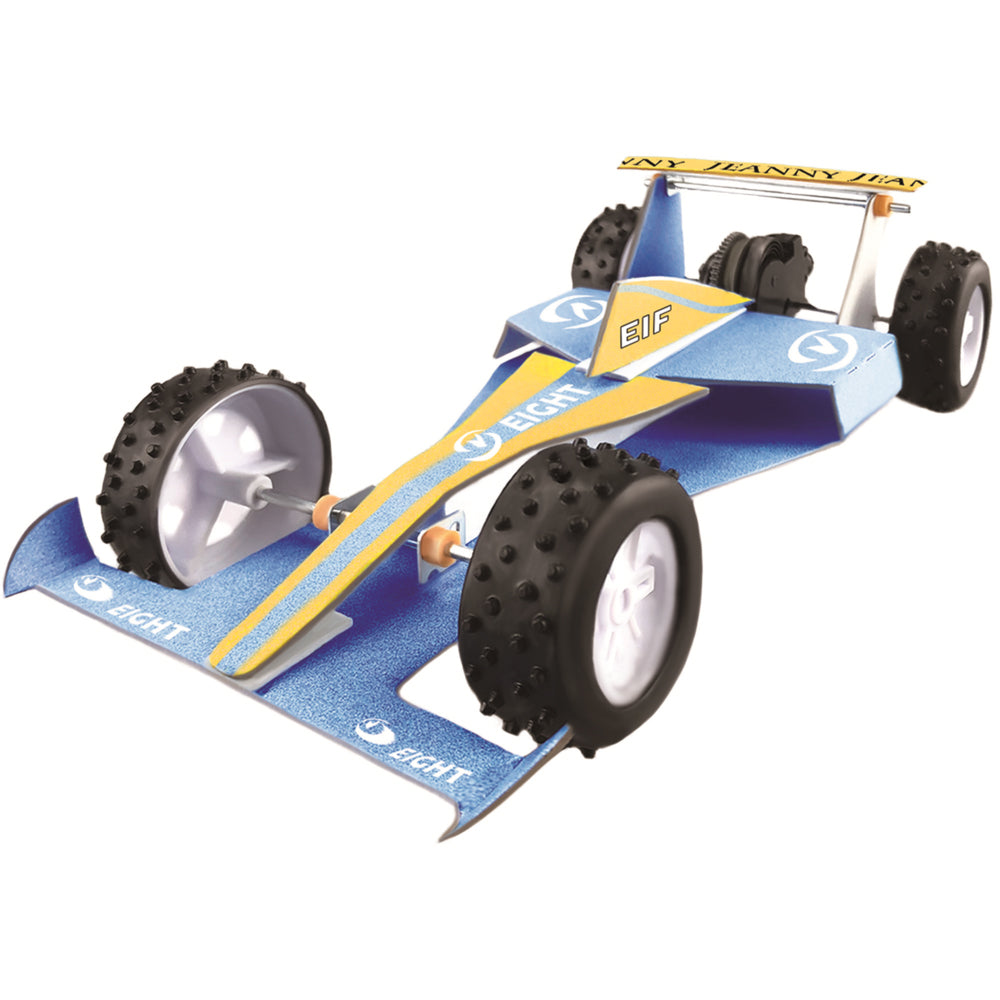 Build Your Own Pull String Race Car - Kids Craft Gift