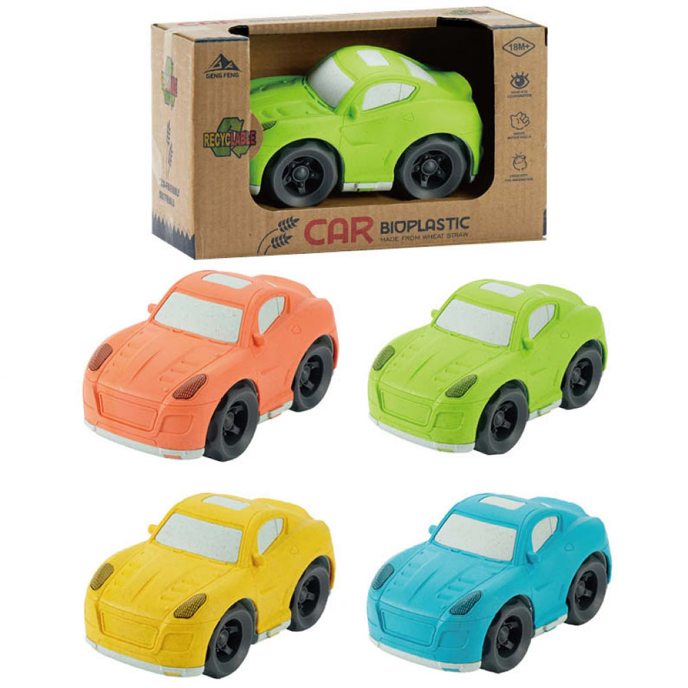 Bioplastic Car for Kids | Eco Friendly | Boxed Gift | Single | 18m+