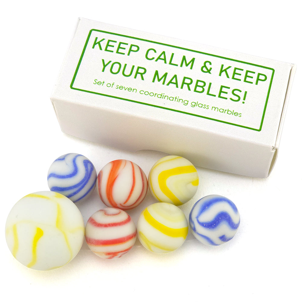 Travel Bug Marble Keep Calm & Keep Your Marbles! | Mini Marble Box for Grown Ups | Crack ...