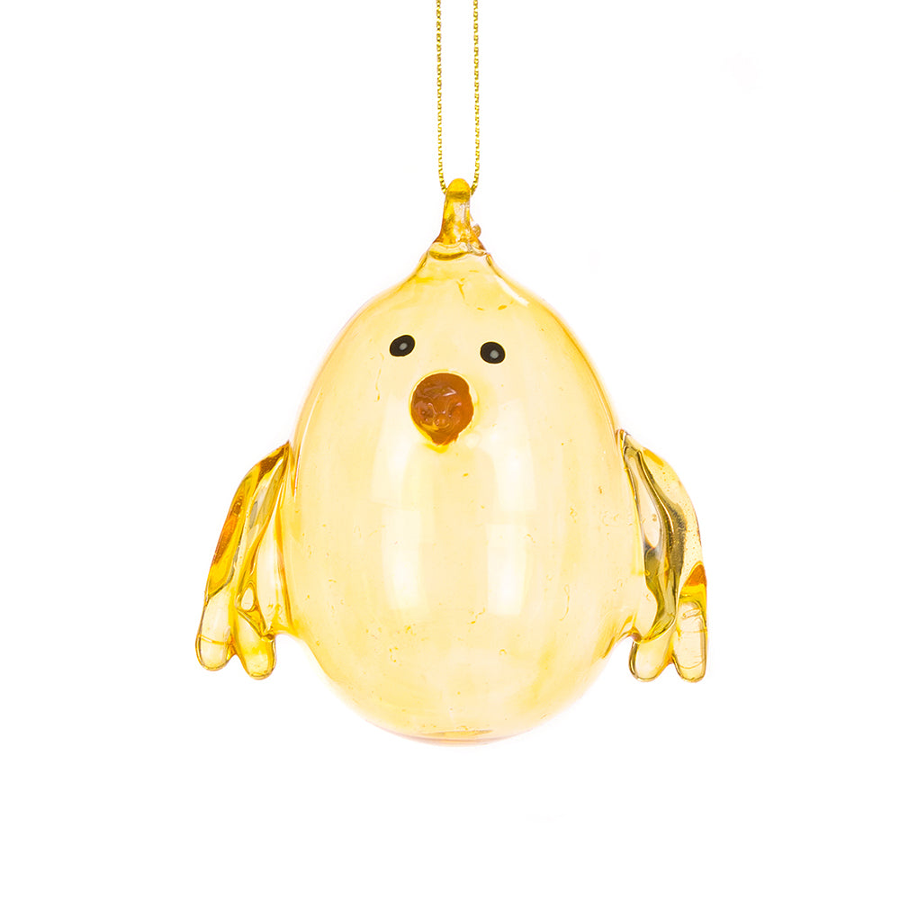 Gorgeous Glass Chick Hanging Ornament for Easter Trees | Best Quality