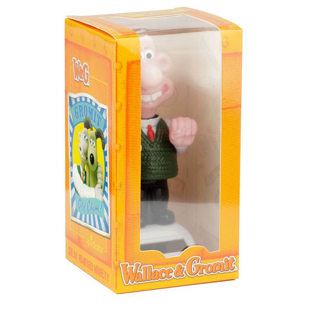 Wallace | Wallace &amp; Gromit | Wobbling Solar Pal | Gift Idea