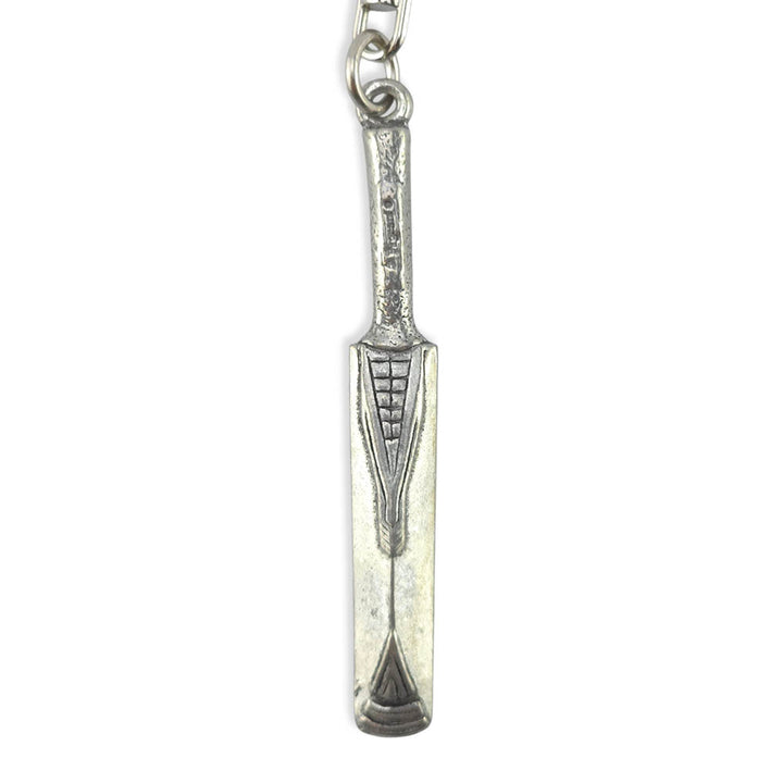 Cricket Bat | Chunky English Pewter 3D Keyring | Little Gift | Cracker Filler