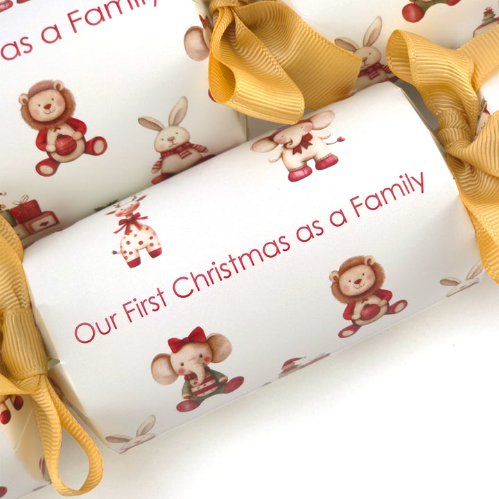 Our First Christmas as a Family | Cracker Making Craft Kit | Make & Fill Your Own