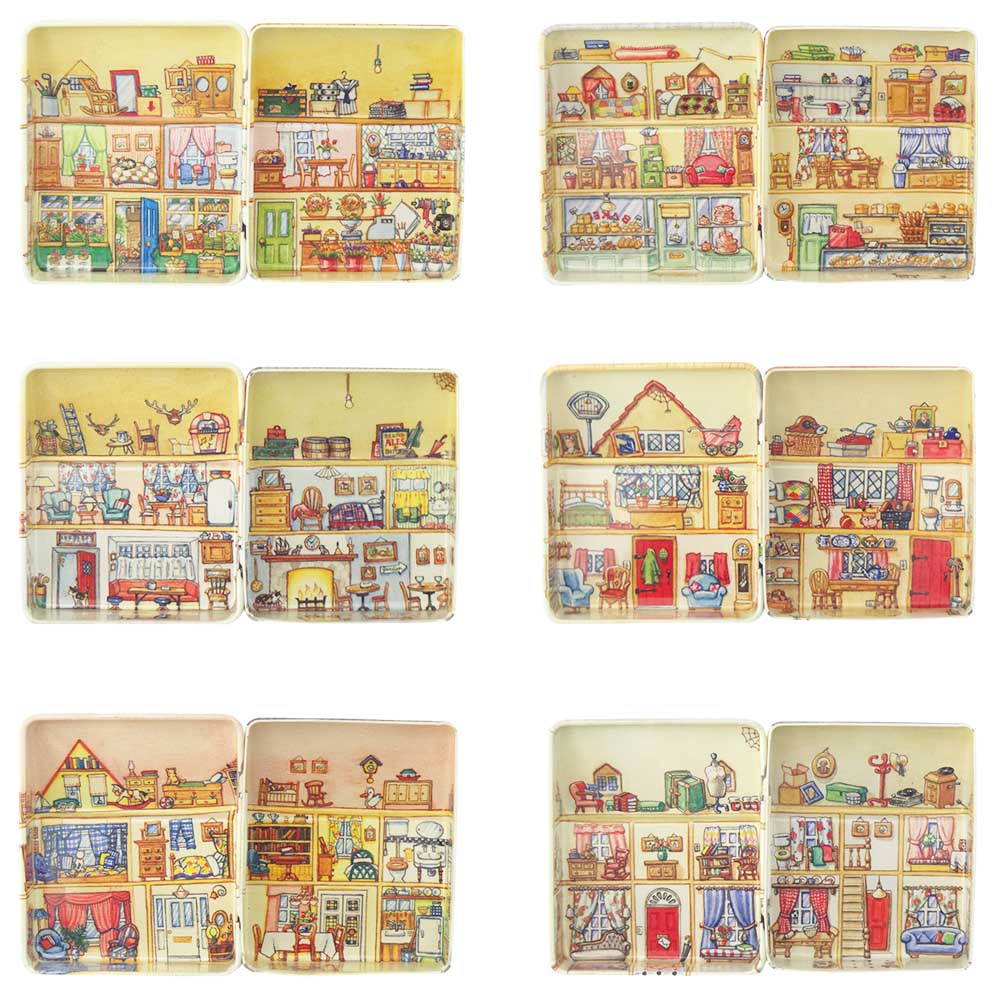 Little Cottage Storage Tins | Dana Kubick | Little Gift | Cracker Filler