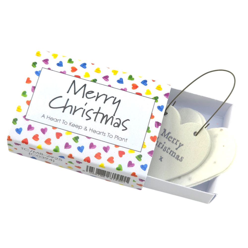 Proud Pride Love | Christmas Hearts to Keep & Plant | Cracker Filler | Little Gift