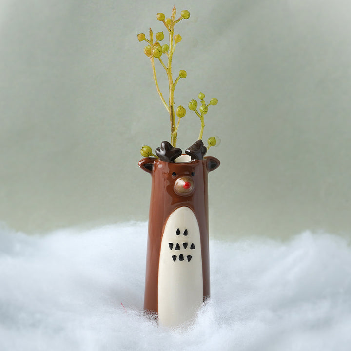 Christmas Reindeer | Little Bud Vase | Little Gift | Cracker Filler