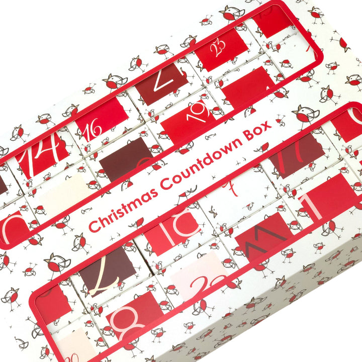 Advent Calendar Making Kit | 24 Cube Boxes & Outer Box | Chirpy Robin