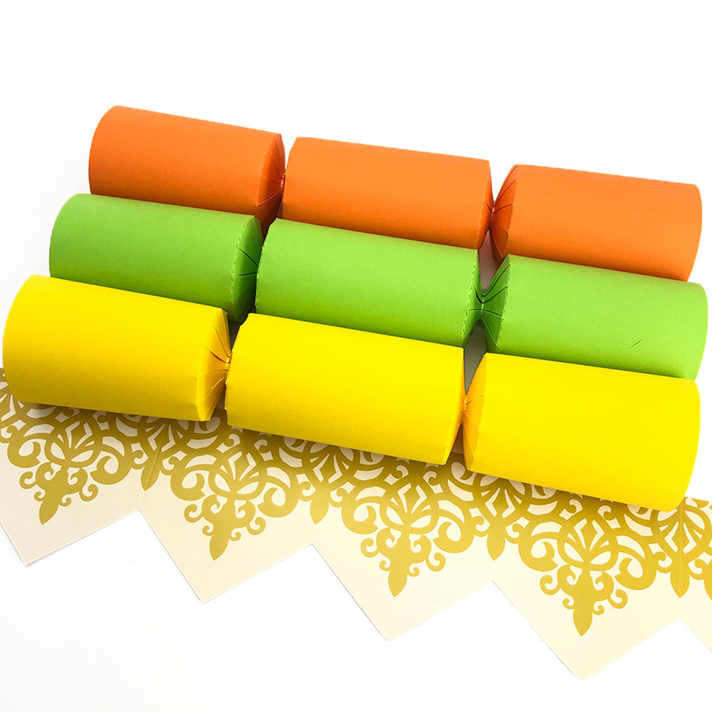 Easter Tones | Craft Kit to Make 12 Crackers | Recyclable | Optional Raffia