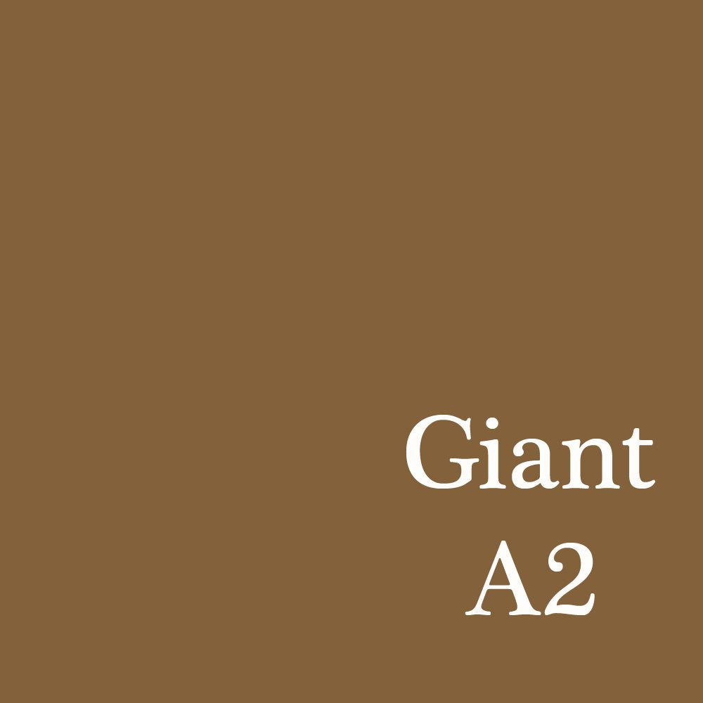 SINGLE 50cm x 70cm Brown Giant 3mm Thick Craft Foam Sheet | Oversize A2