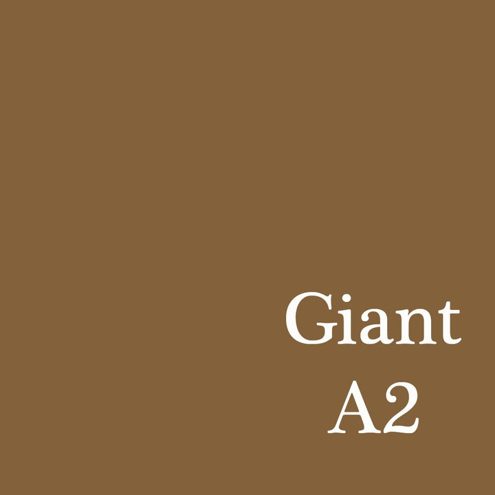 SINGLE 50cm x 70cm Brown Giant 3mm Thick Craft Foam Sheet | Oversize A2